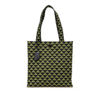 Jacquard Triangolo Symbole Shopping Tote