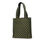 Jacquard Triangolo Symbole Shopping Tote