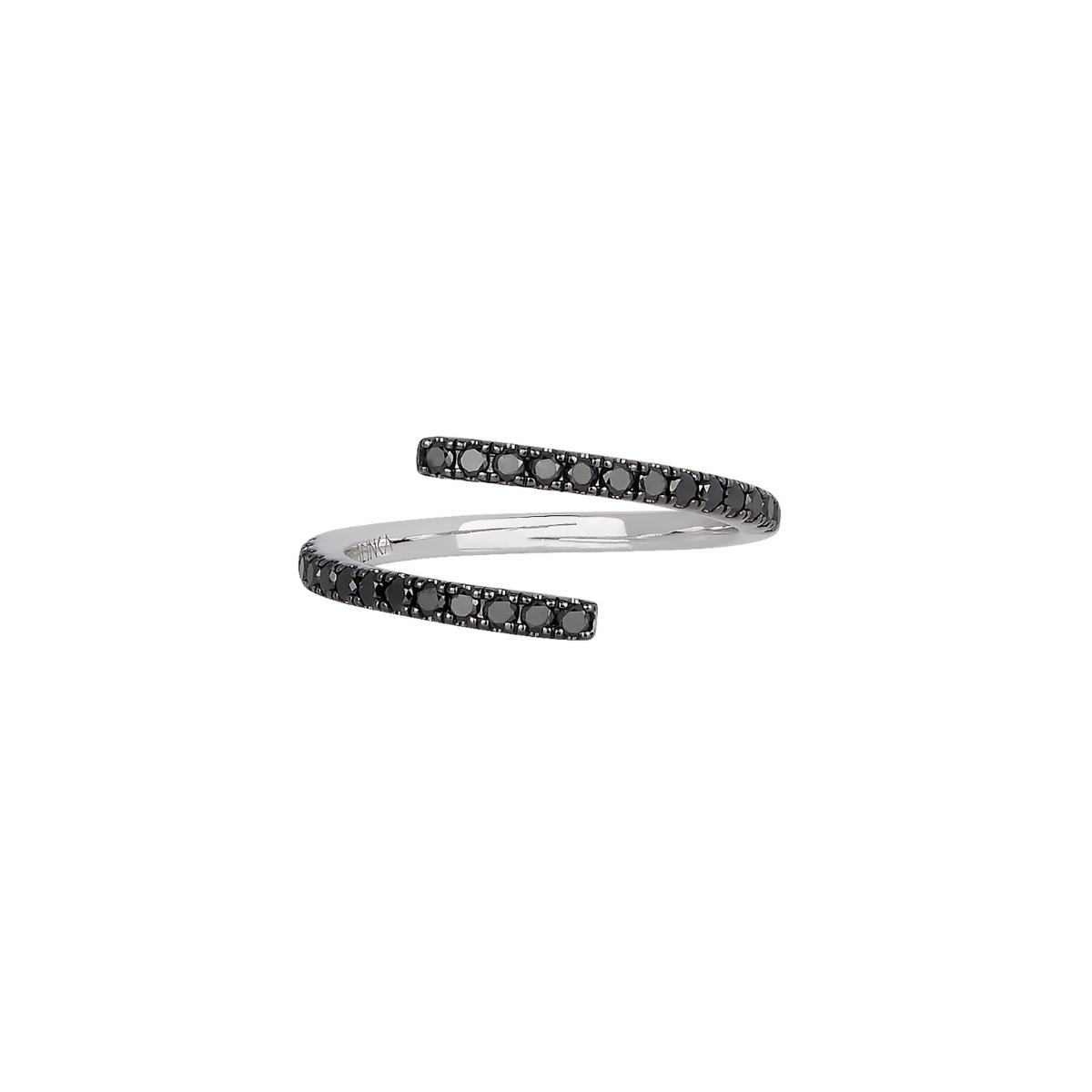 ECLIPSE Black Diamond Ring By ALINKA Fine Jewellery