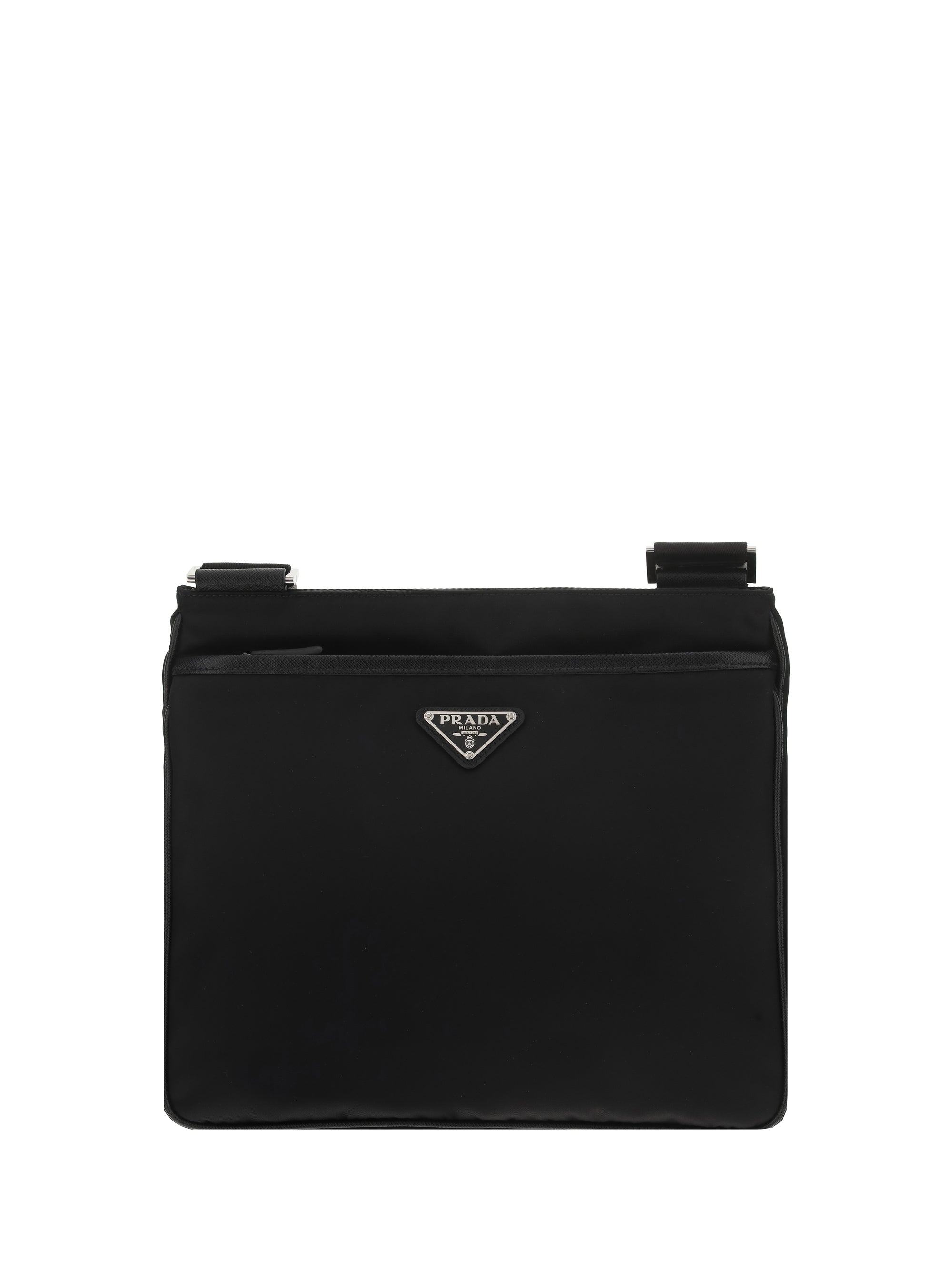 Prada Nylon Shoulder Bag — Black