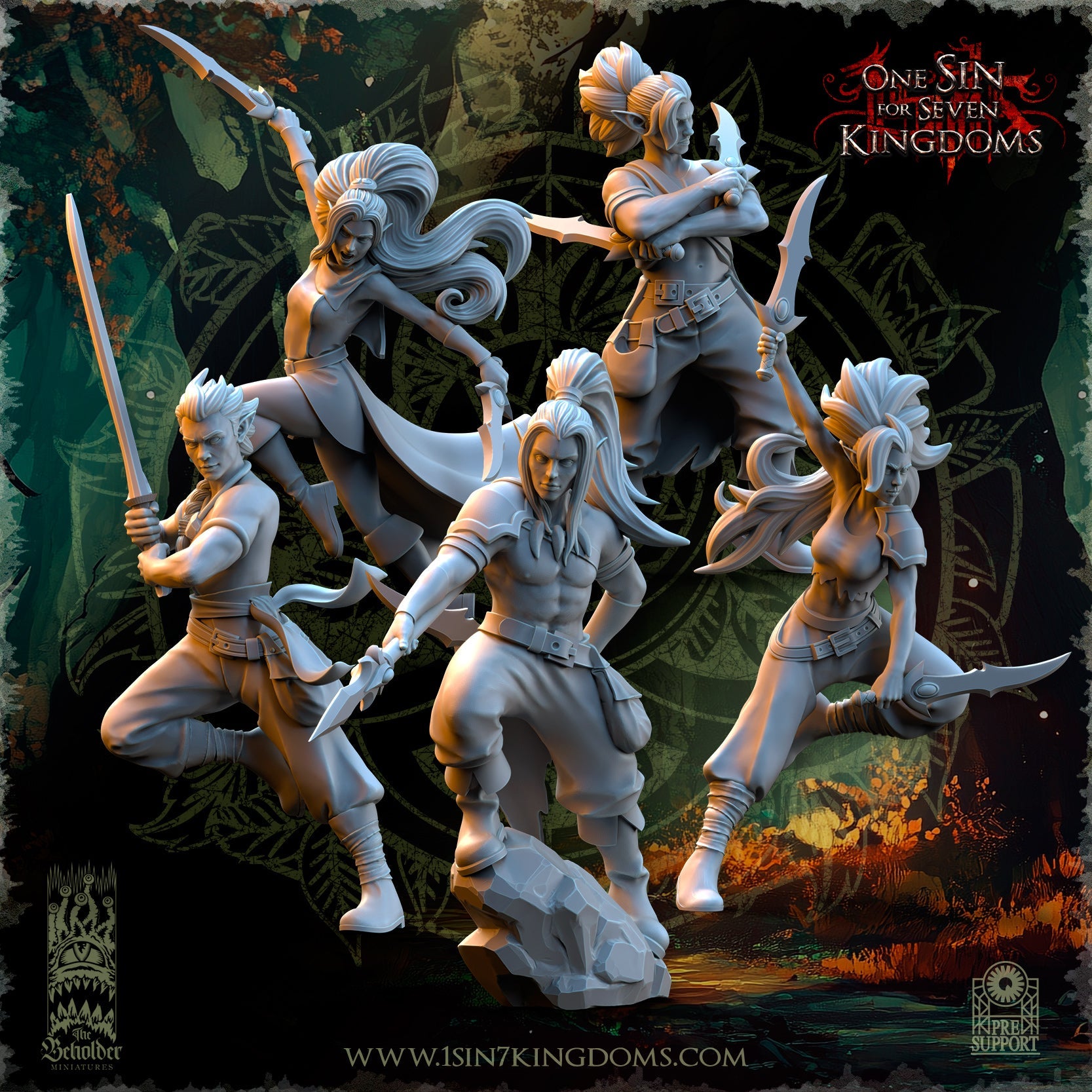 Death Dancers, The Beholder Miniatures