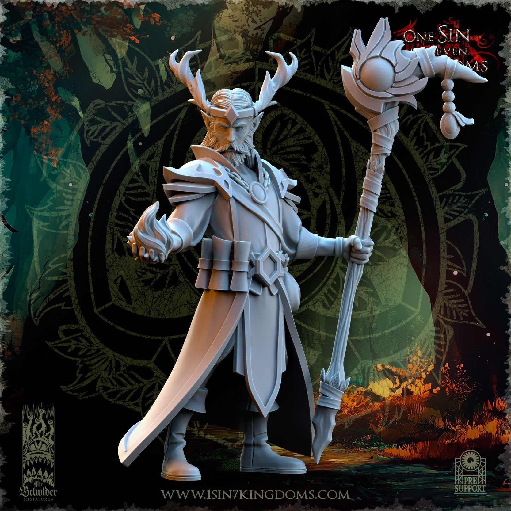 Findlas, Keeper of the Woods, The Beholder Miniatures