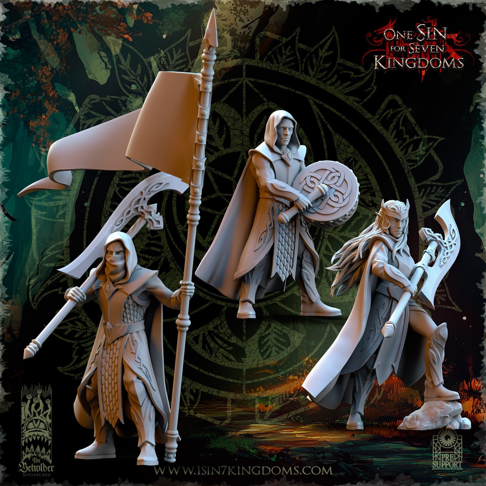 Glade Avengers Masked, The Beholder Miniatures