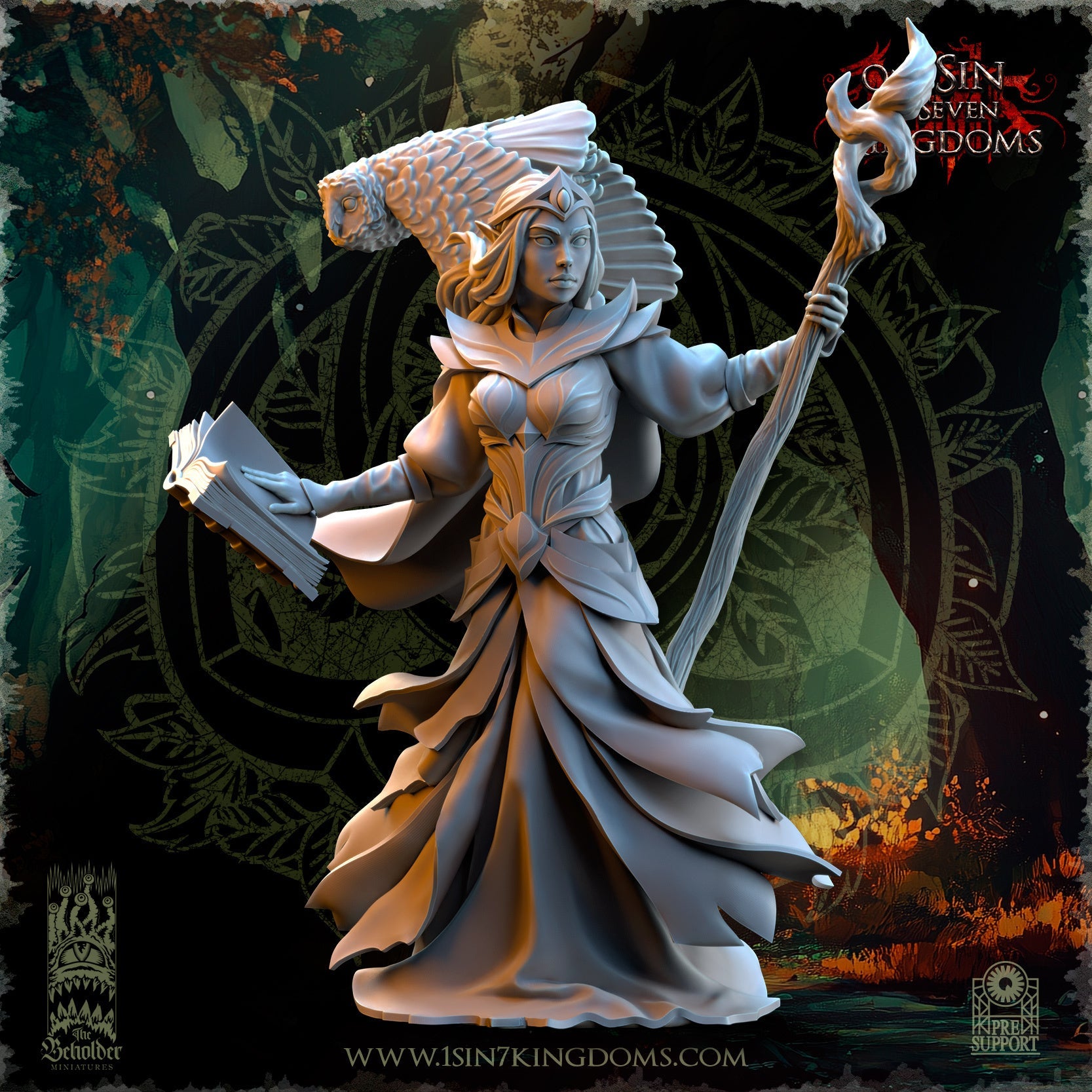 Nuara, Whisper of the Trees, The Beholder Miniatures