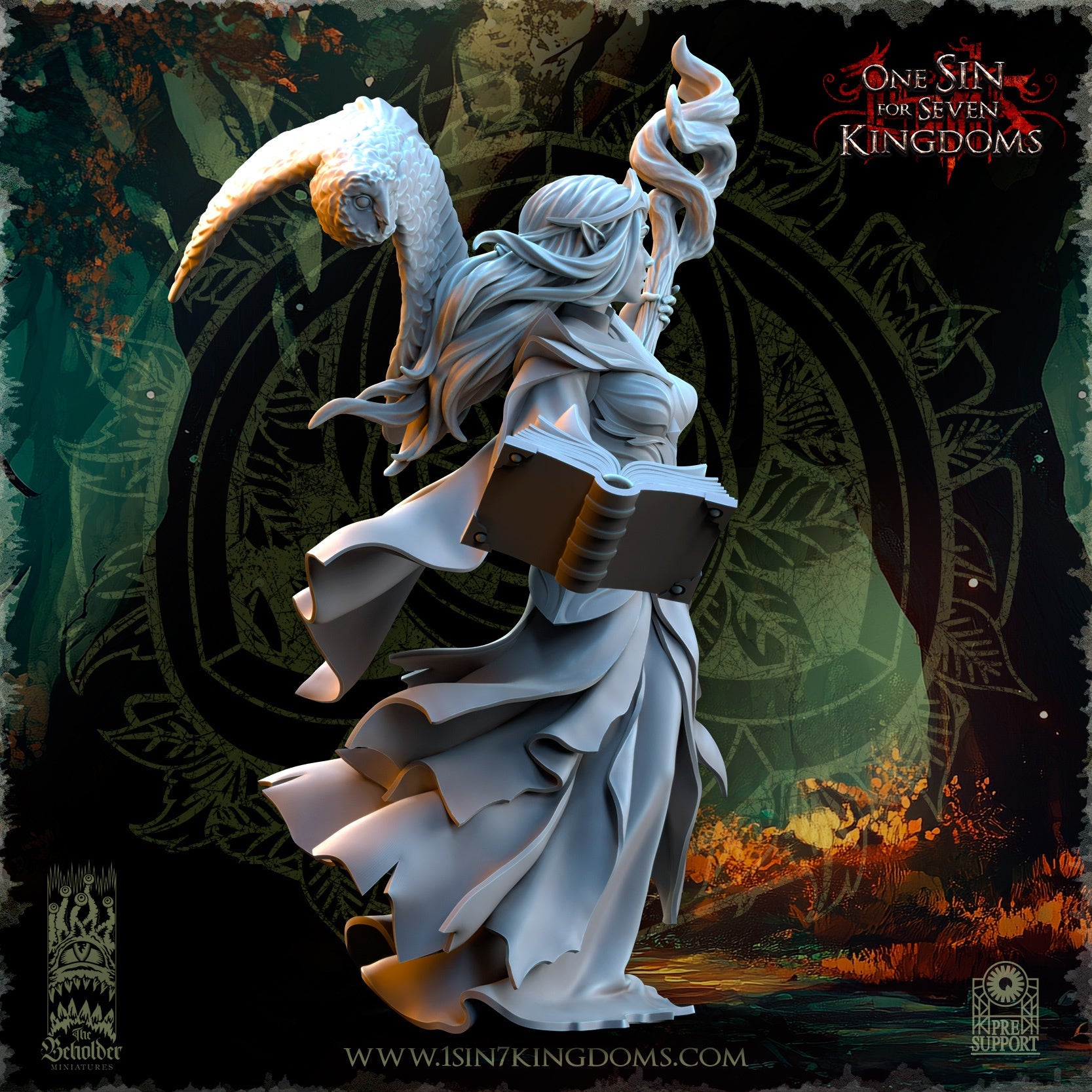 Nuara, Whisper of the Trees, The Beholder Miniatures