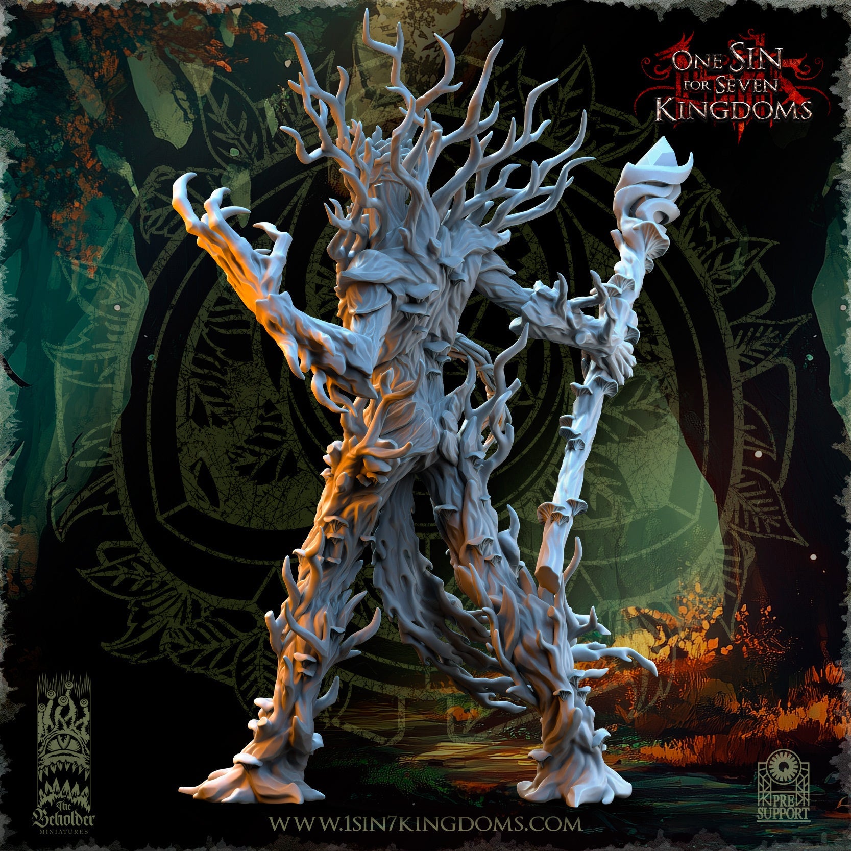 Ohru, Tree Shepherd, The Beholder Miniatures
