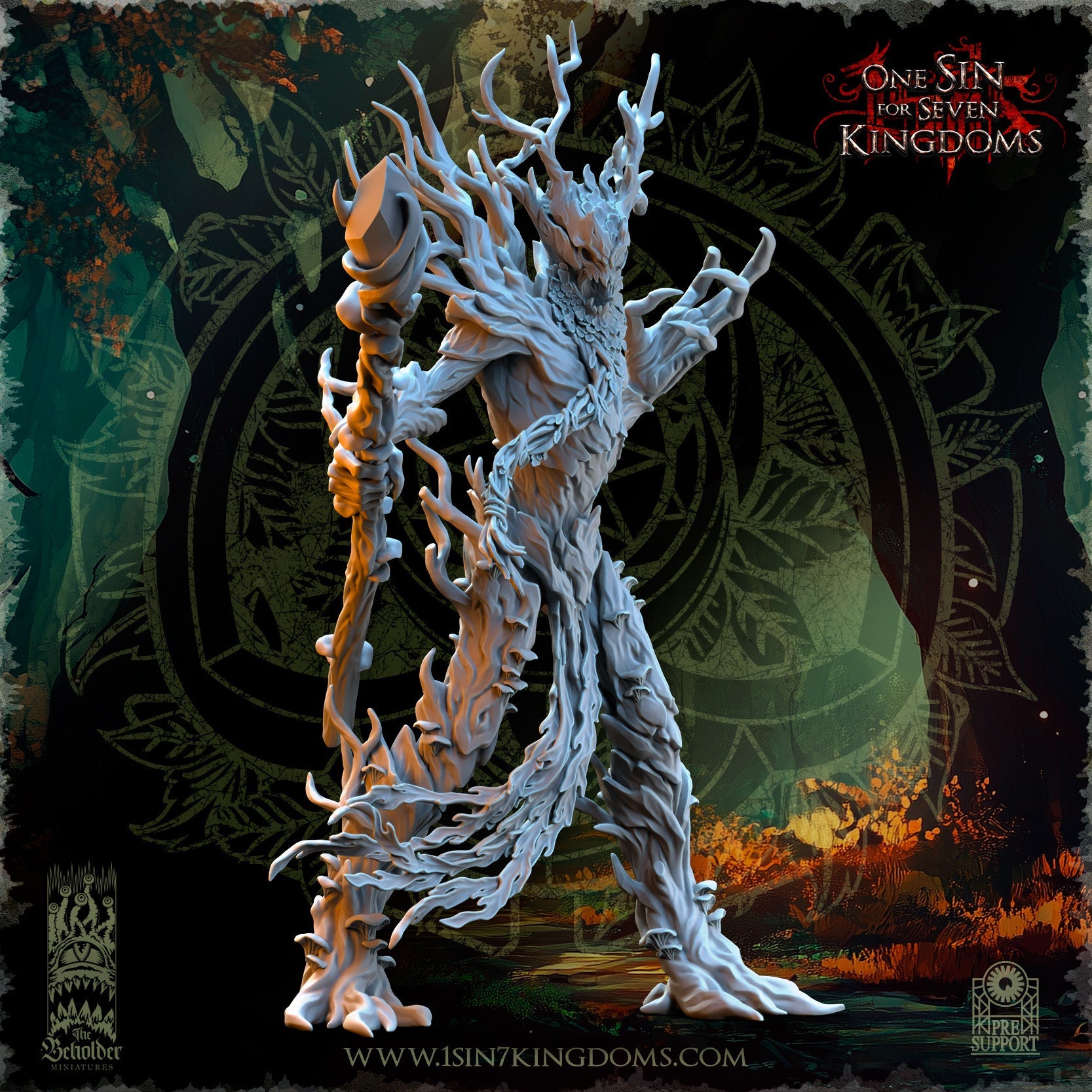 Ohru, Tree Shepherd, The Beholder Miniatures