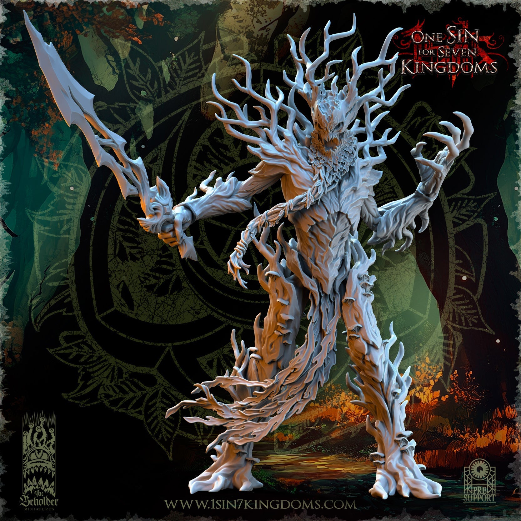 Ohru, Tree Shepherd, The Beholder Miniatures