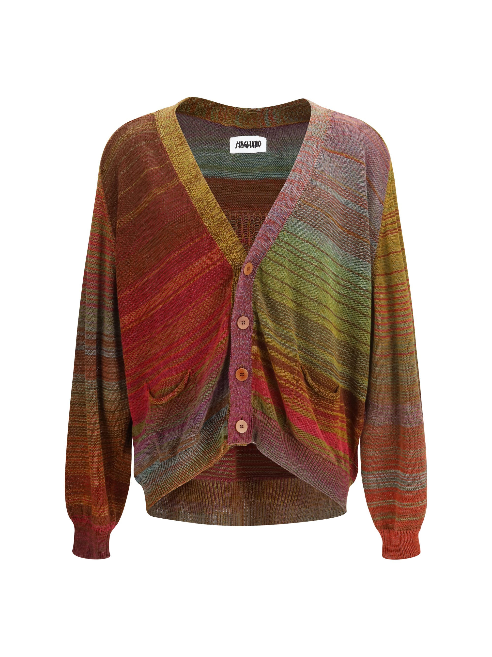 Magliano Grandpa Cardigan — Multicolor
