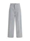 Haikure Bethany Twill 45 Jeans — Gray