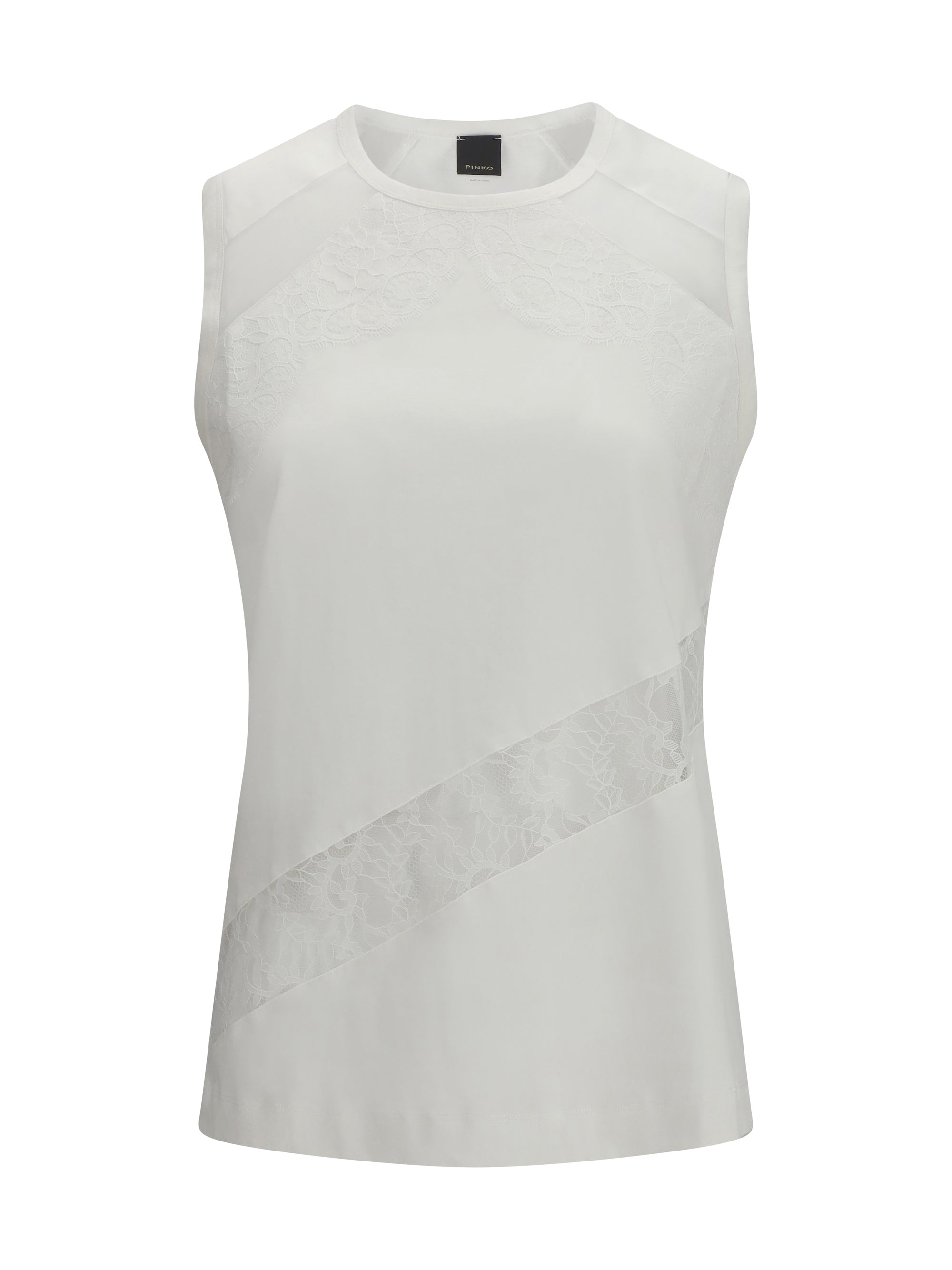 Pinko Molly Tank Top — White