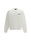 Dsquared2 Logo-Embroidered Cotton Sweatshirt — White