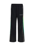 Palm Angels Logo-Print Track Joggers — Black
