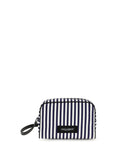 Dolce & Gabbana Striped Poplin Clutch — Navy
