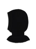 Lemaire TA0029LK1069 Ribbed Merino Wool Balaclava — Black