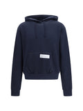 Maison Margiela Cotton Hooded Hoodie — Navy