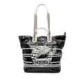 Coated Canvas La Pausa Bay Shopping Satchel
