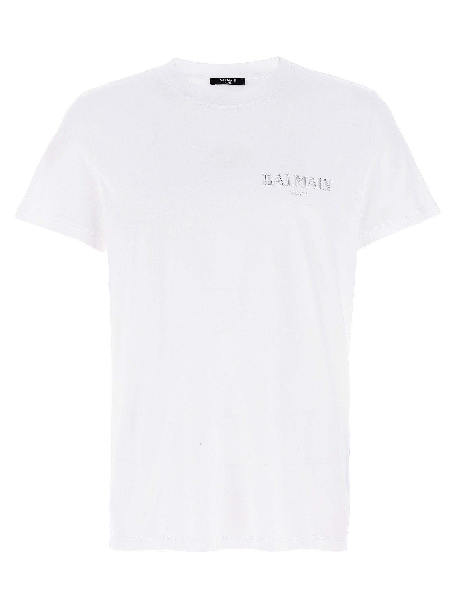 Balmain Embossed Logo T-shirt — white