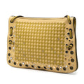 Nappa Intrecciato Check Grommet Palio Crossbody