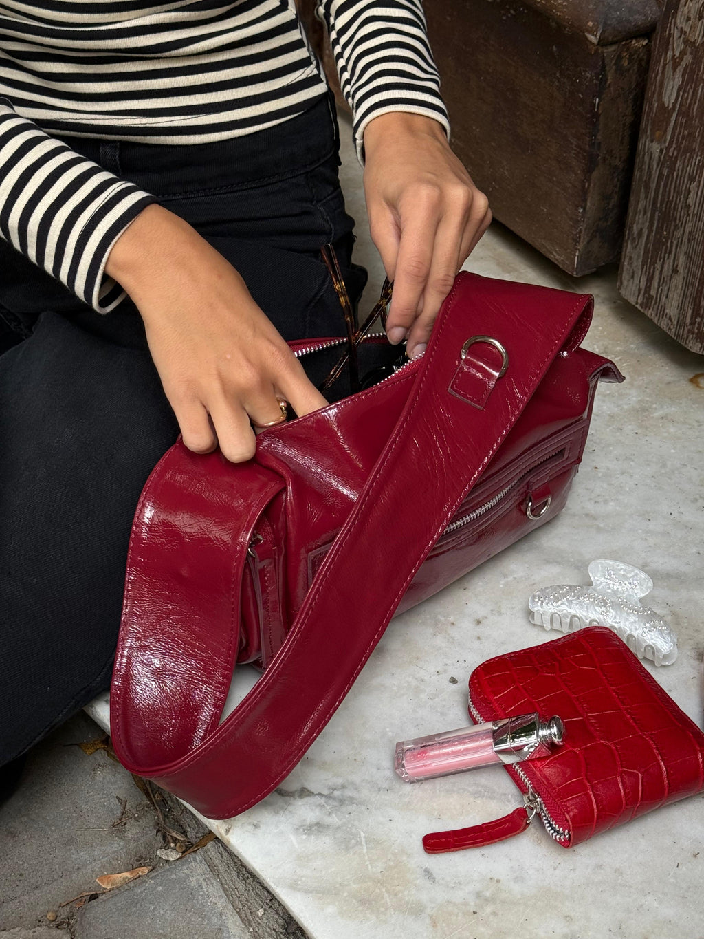 BOLSO ELLIE | CHERRY