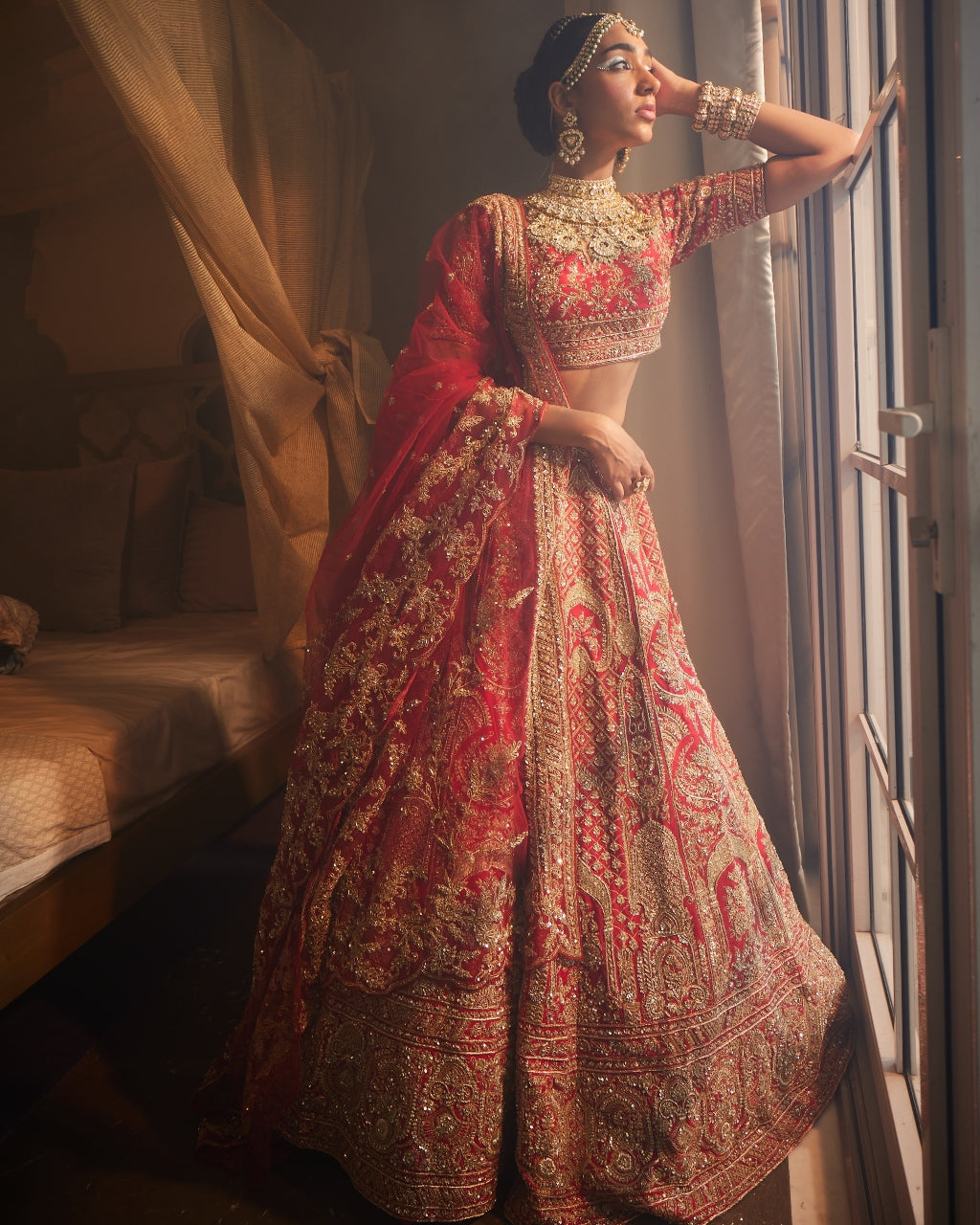 Elnaz Lehenga Set By KYNAH, Luxury Indian Fashion & Bridal Wear
