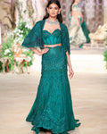 Emeralda Lehenga Set By KYNAH, Luxury Indian Fashion & Bridal Wear