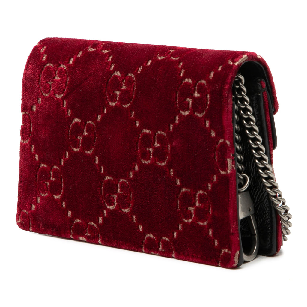 Mini GG Velvet Dionysus Crossbody