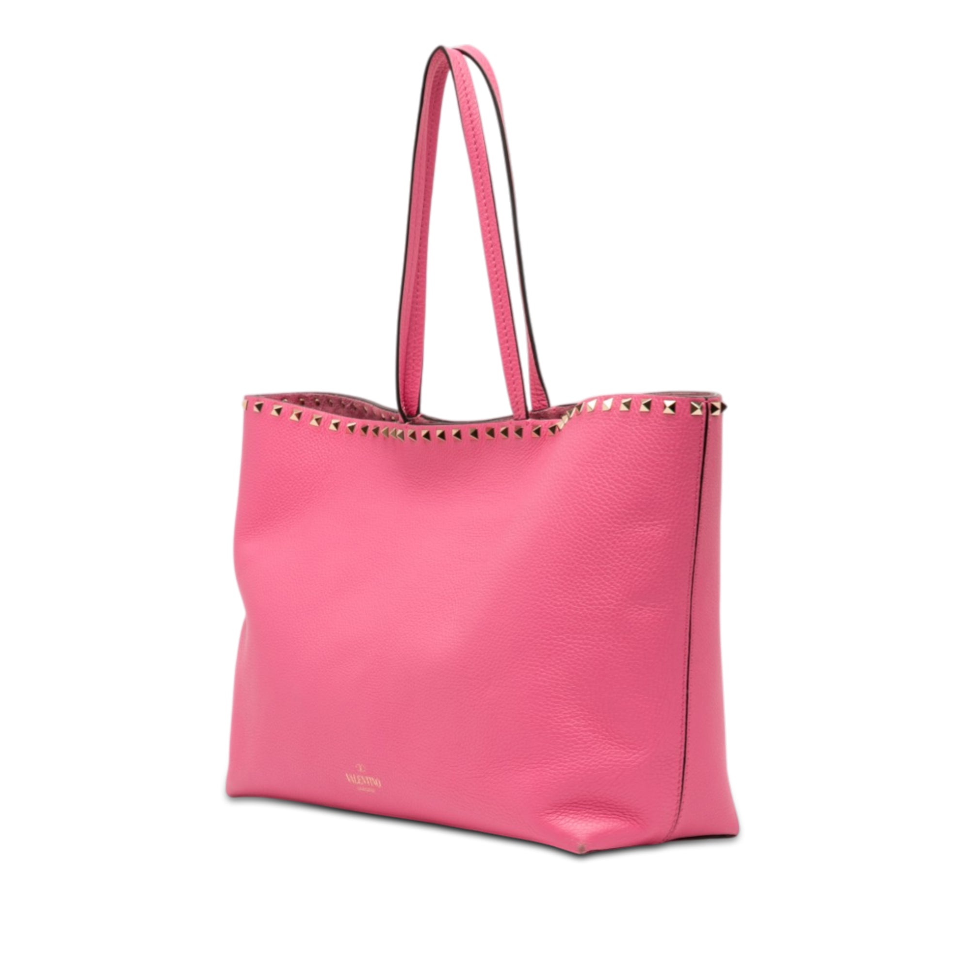 Leather Rockstud Tote