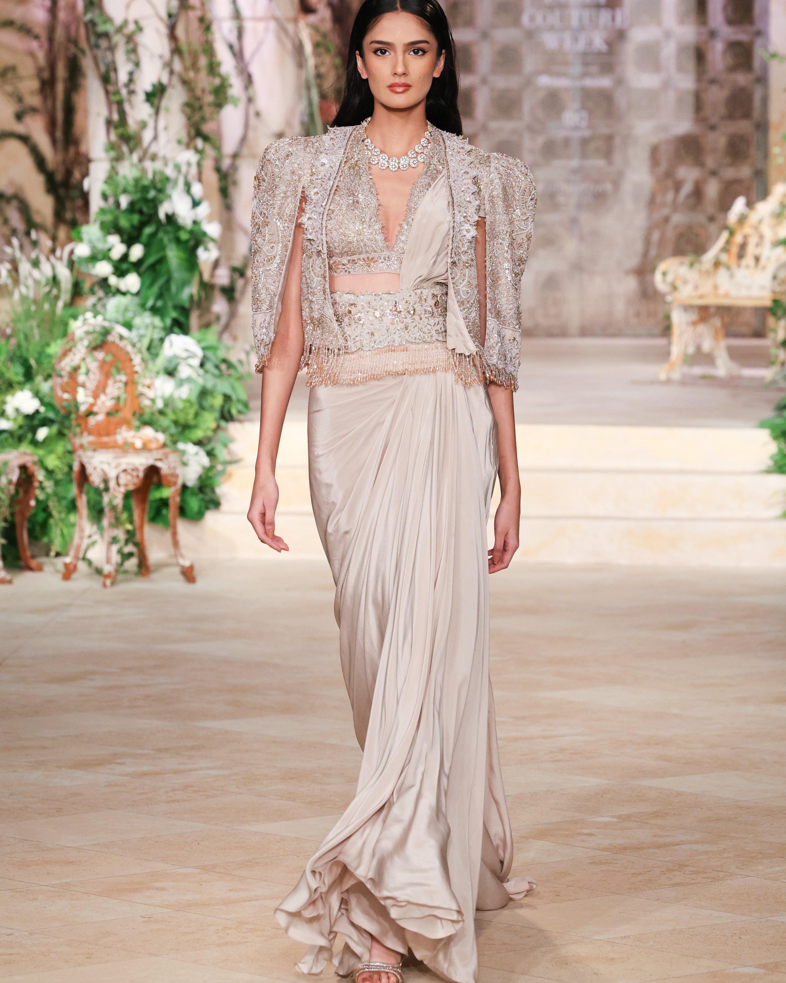 Emma Sari Set By KYNAH, Luxury Indian Fashion & Bridal Wear