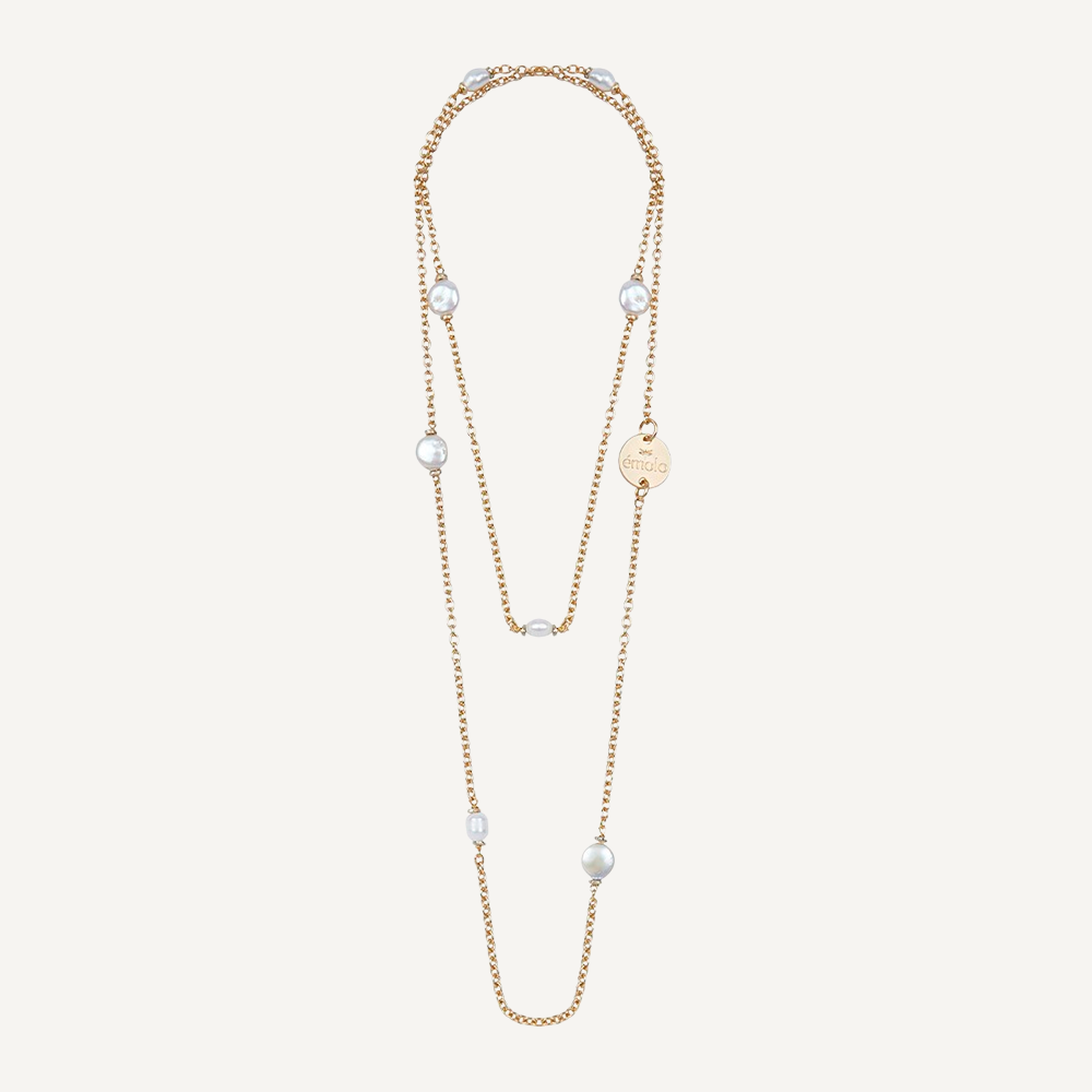 Collares de perlas modernos Lizzy Perlas