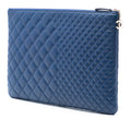 CC Bi Quilted Lambskin O Case Clutch