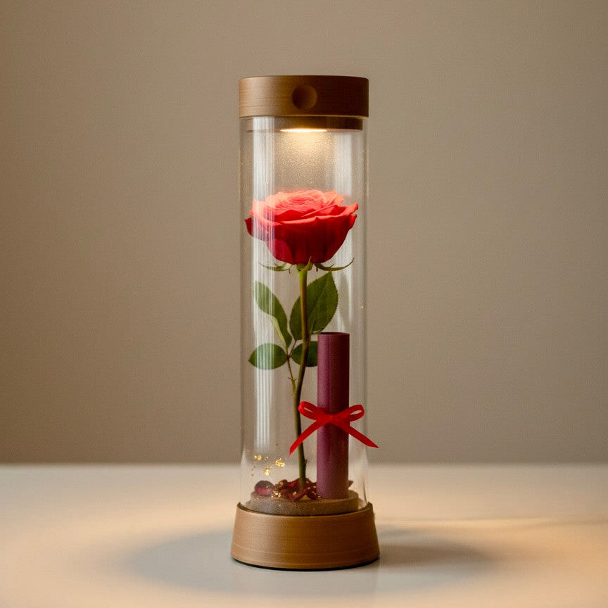 Lámpara de mesa recargable EOS, iluminación LED sostenible