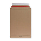 Manila Brown Peel & Seal Rigid Board Mailers Envelope (340 x 235mm)