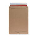 Manila Brown Peel & Seal Rigid Board Mailers Envelope (340 x 250mm)