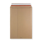 Manila Brown Peel & Seal Rigid Board Mailers Envelope (500 x 340mm)