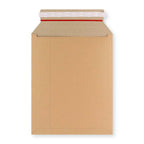 Manila Brown Peel & Seal Rigid Board Mailers Envelope (345 x 245mm)