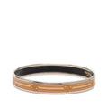 Narrow Enamel Intertwined Rope Bangle 62