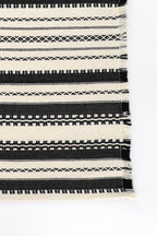 Mantel individual alpujarra blanco y negro (pack de 2)