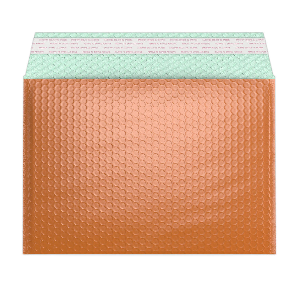 Metallic Finish Bubble Bag Mailers