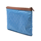 GG Nylon Top Zip Clutch