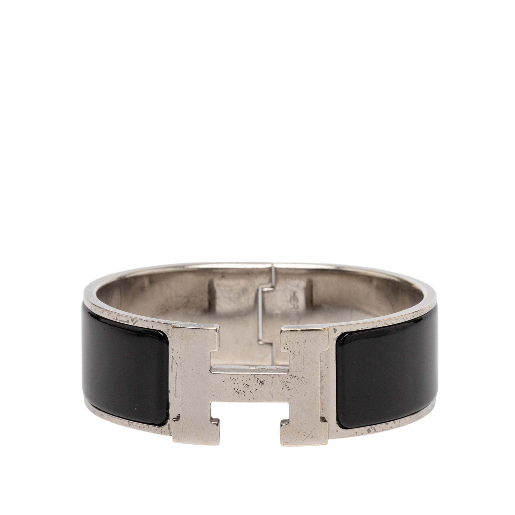 Wide Enamel Clic Clac H Bracelet PM