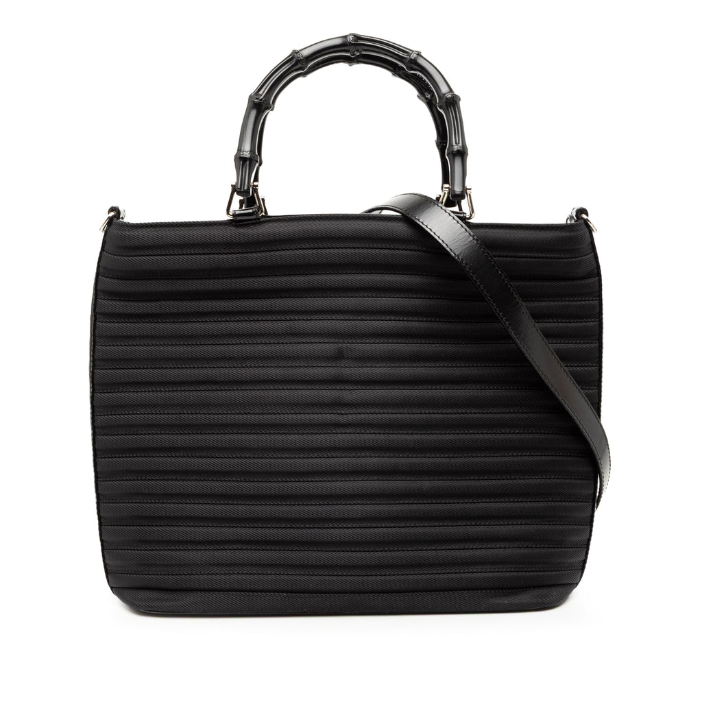 Nylon Bamboo Satchel