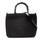 Nylon Bamboo Satchel