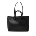 Medium Leather Ophidia Tote