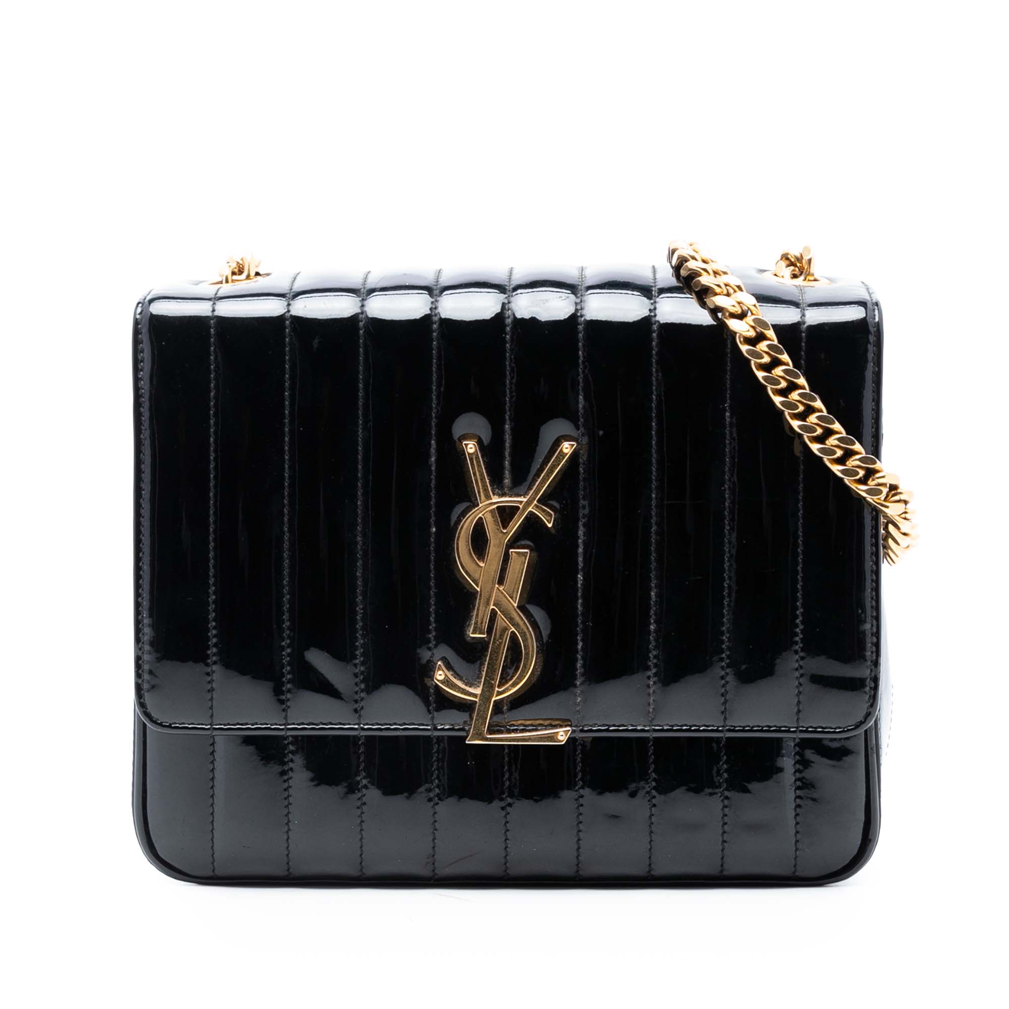 Large Patent Vicky Crossbody