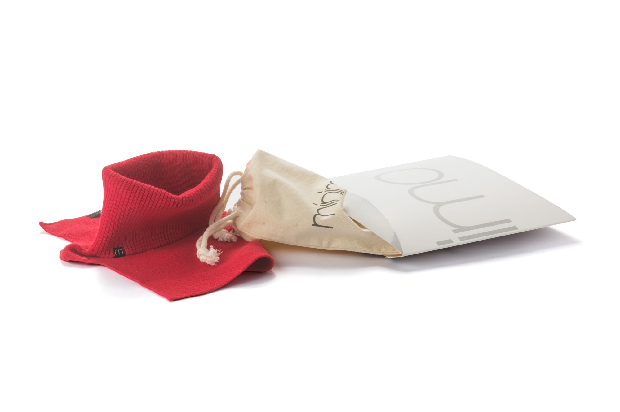 Jersey de cuello vuelto minimo rojo niño