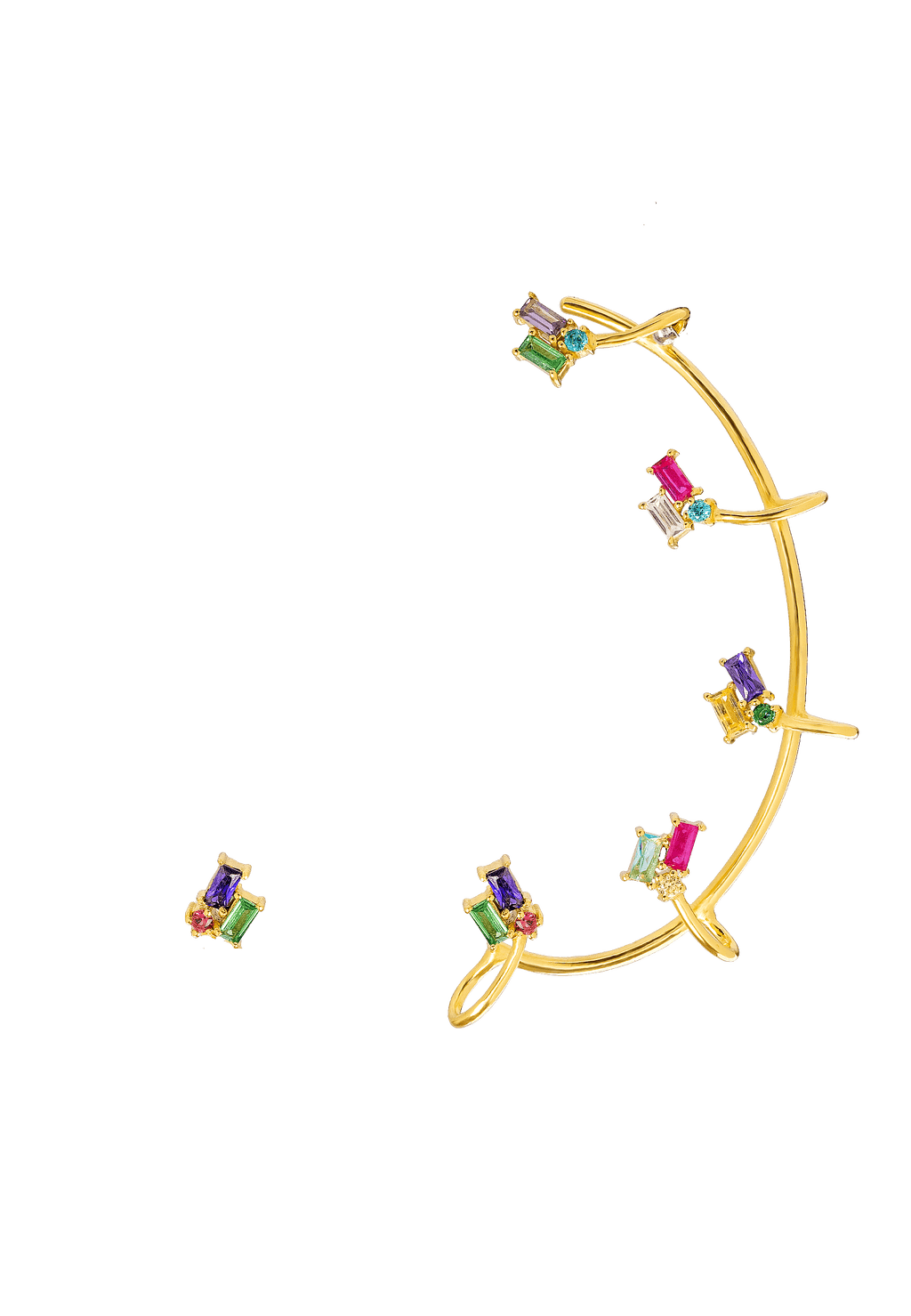 Earcuff Lempicka Multicolor