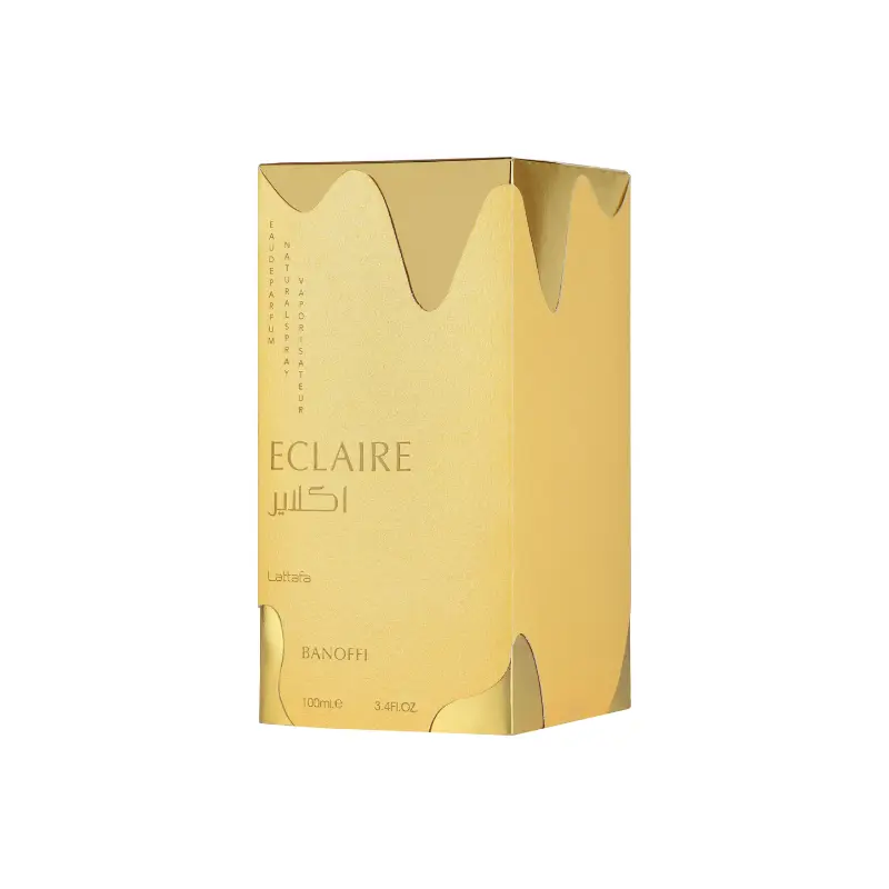 Eclaire Banoffi Lattafa – Banana, Dulce de Leche y Praliné