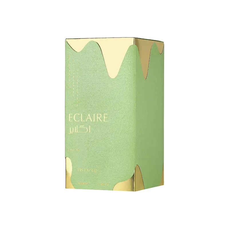 Eclaire Pistache Lattafa – Crema de Pistacho y Vainilla Dulce