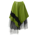 Eco-Leather Tulle Skirt | PR Sample